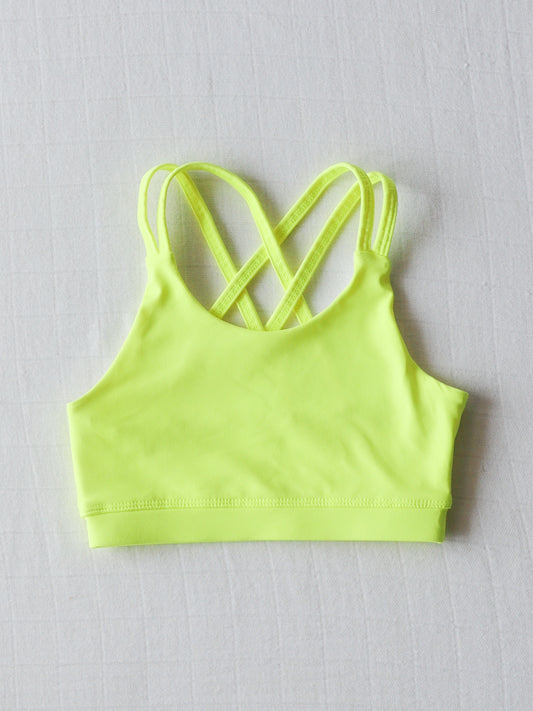Empower Crop - Neon Yellow
