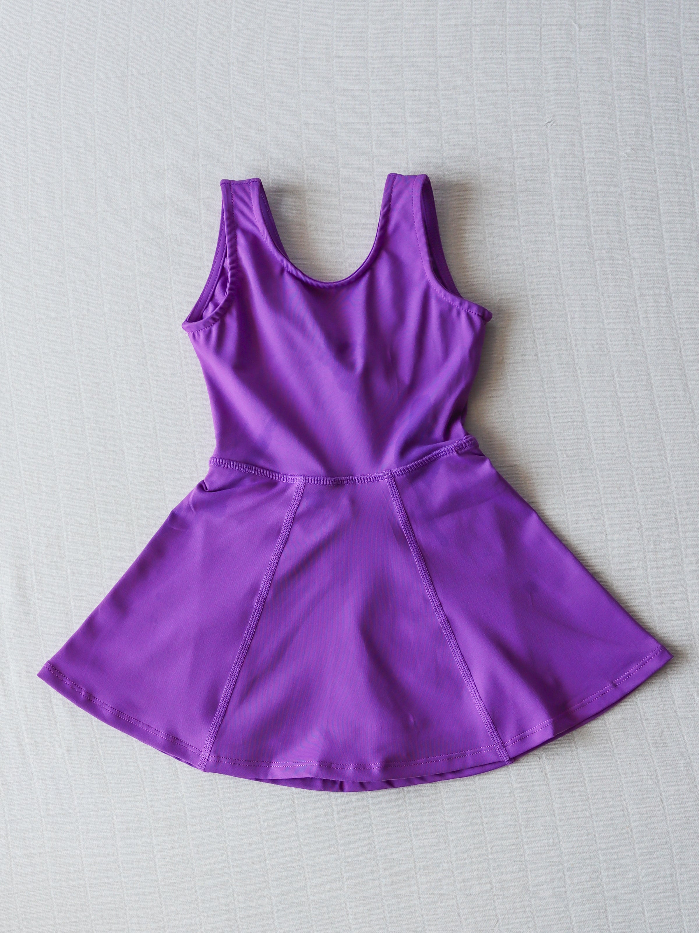 Tennis Dress Royal Purple SweetHoney Clothing