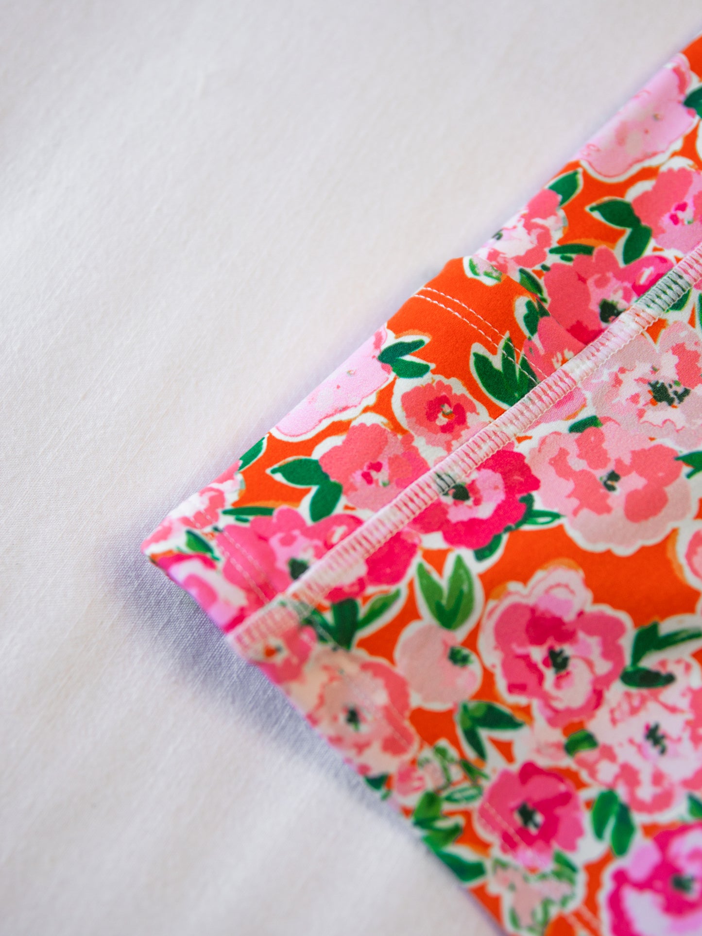 Tennis Dress - Glowing Pink Flowers (Size Down)