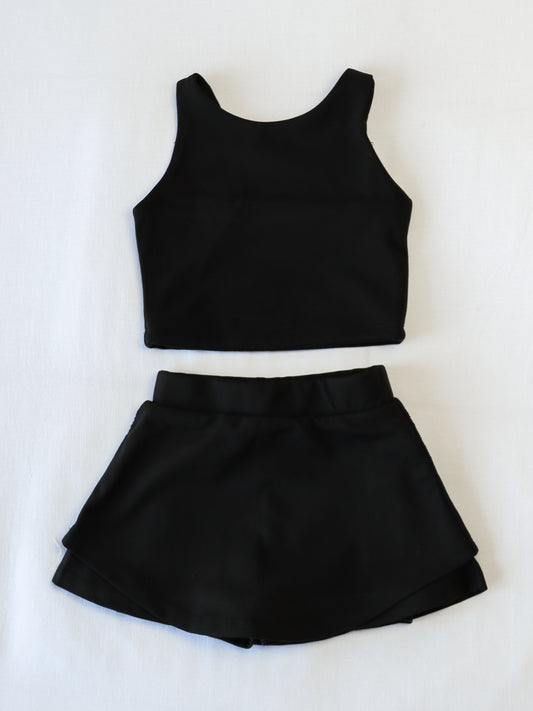 Active Skort Set - Midnight