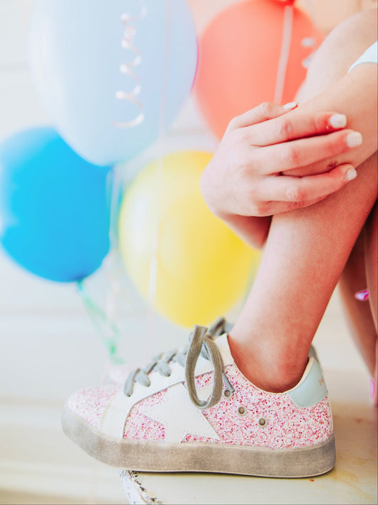 SweetHoney Sneakers - Pink Sparkle
