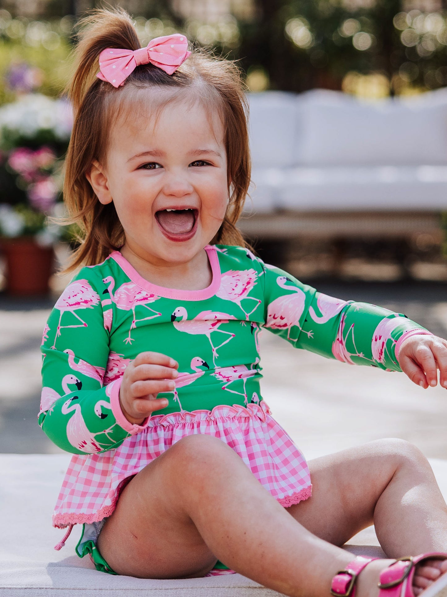 Micah Rash Guard - Flamingo