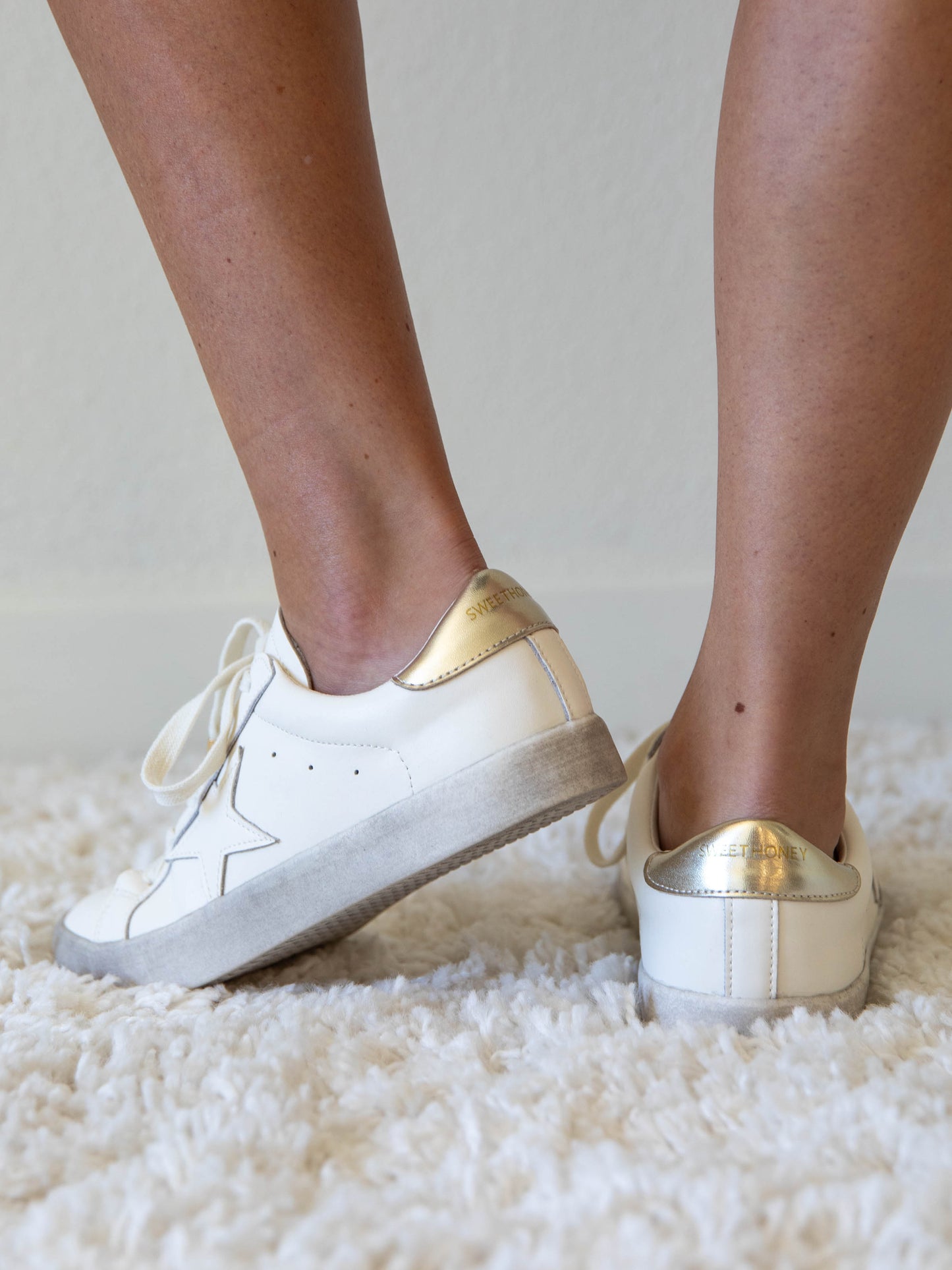 Women's SweetHoney Sneakers - Dipped in Gold
