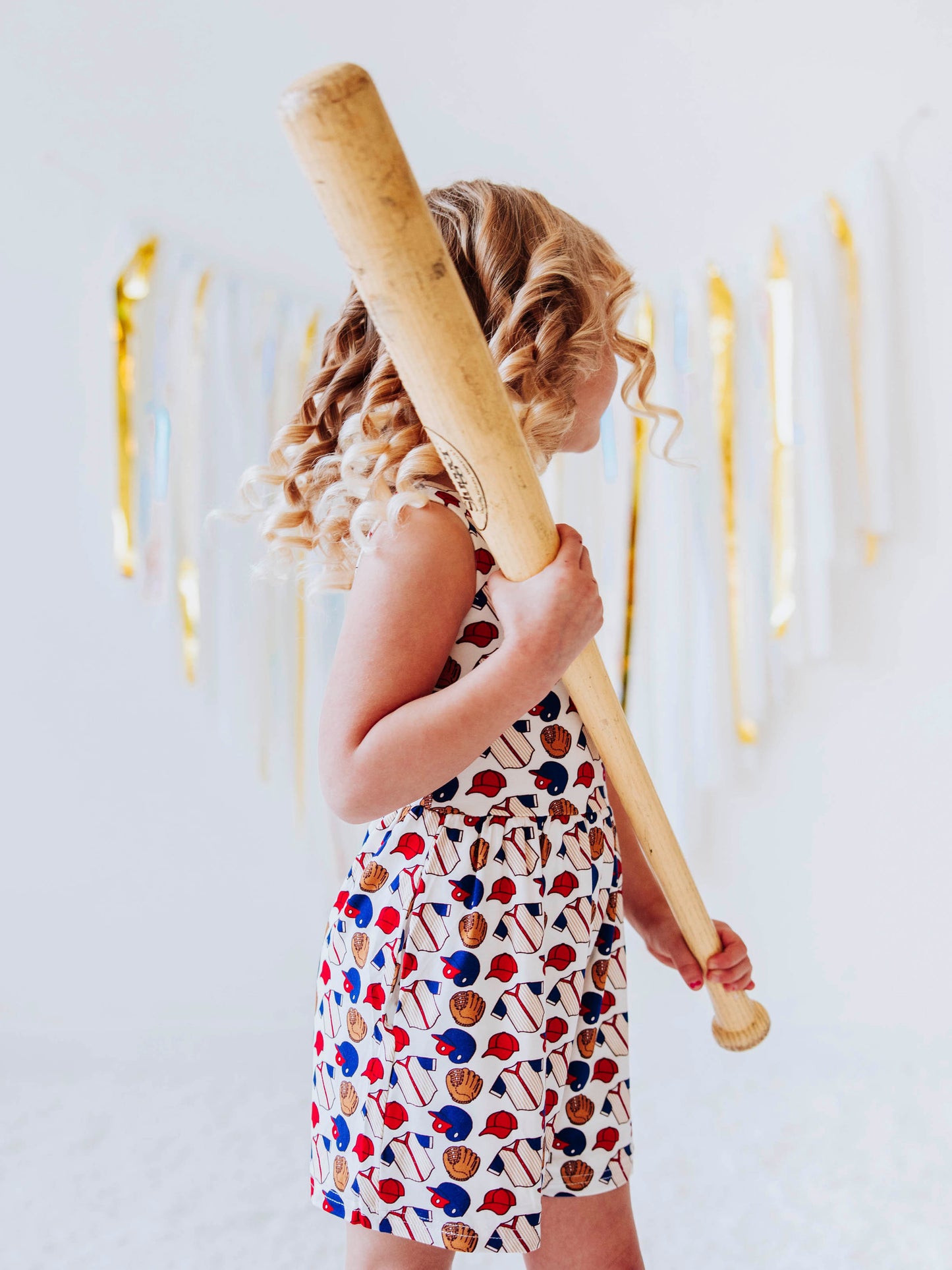 Short Leggy Romper - Take Me Out to the Ballgame