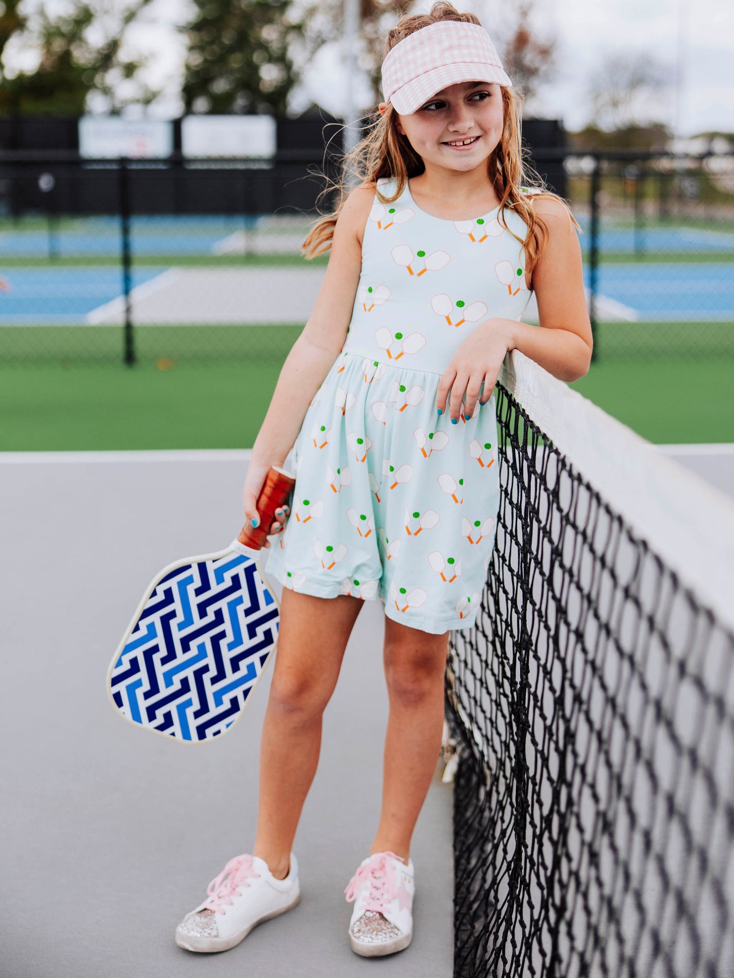 Short Leggy Romper - Pickleball