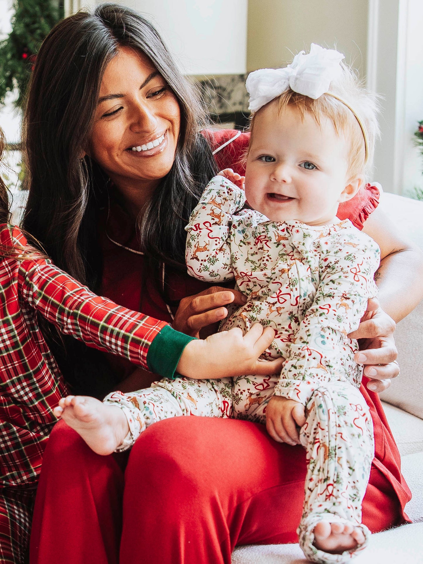 Cloud Layette - Holly Jolly Reindeer