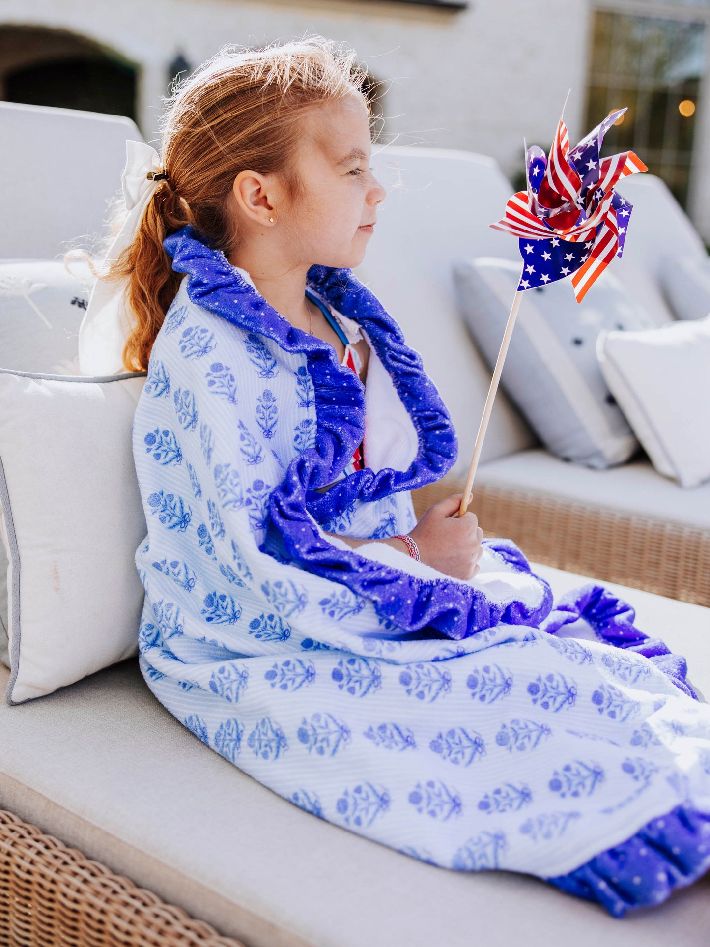 Ruffled Towel - Classic Nostalgia