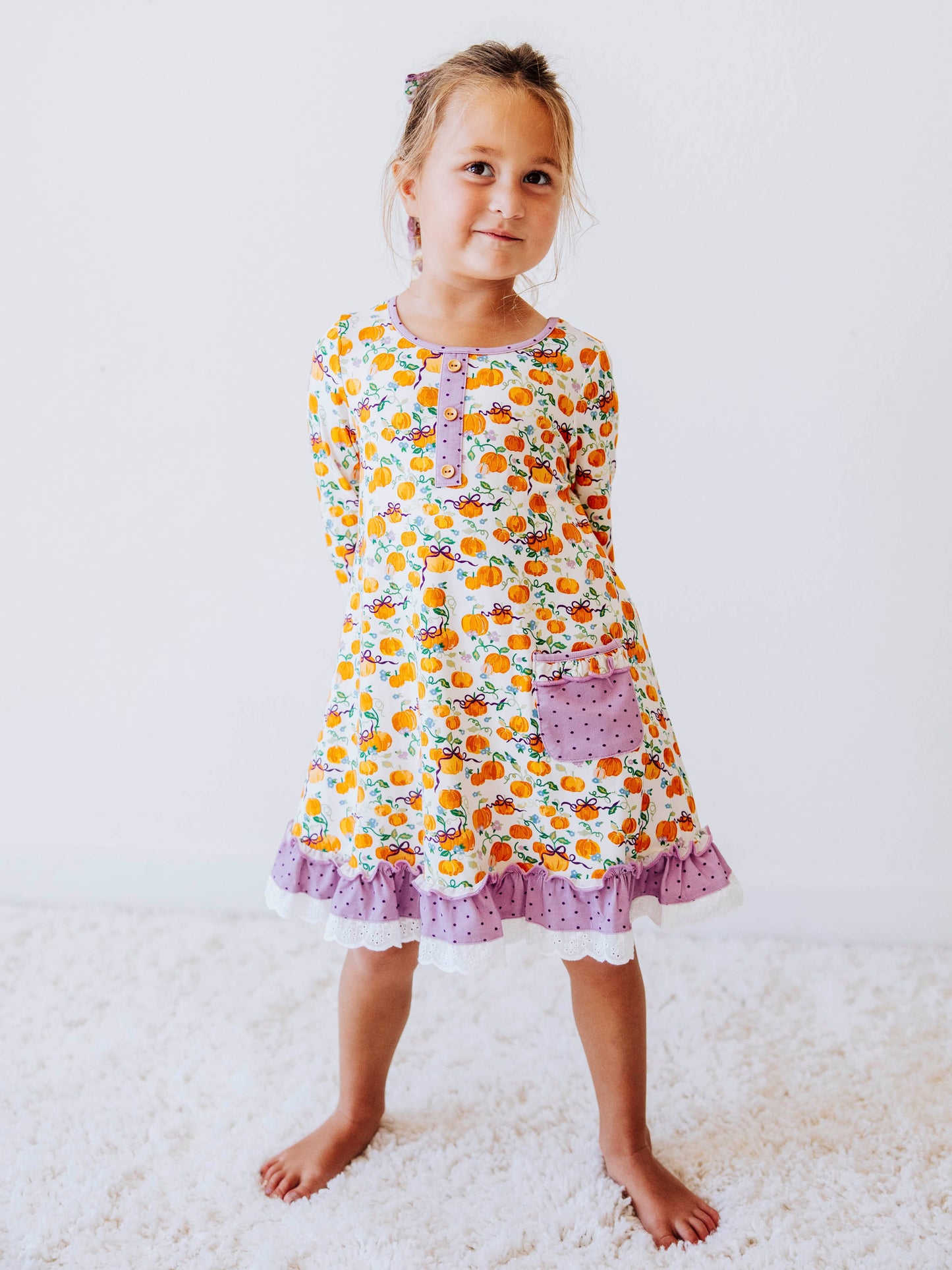 Cloud Everyday Play Dress - Little Pumpkin Princess