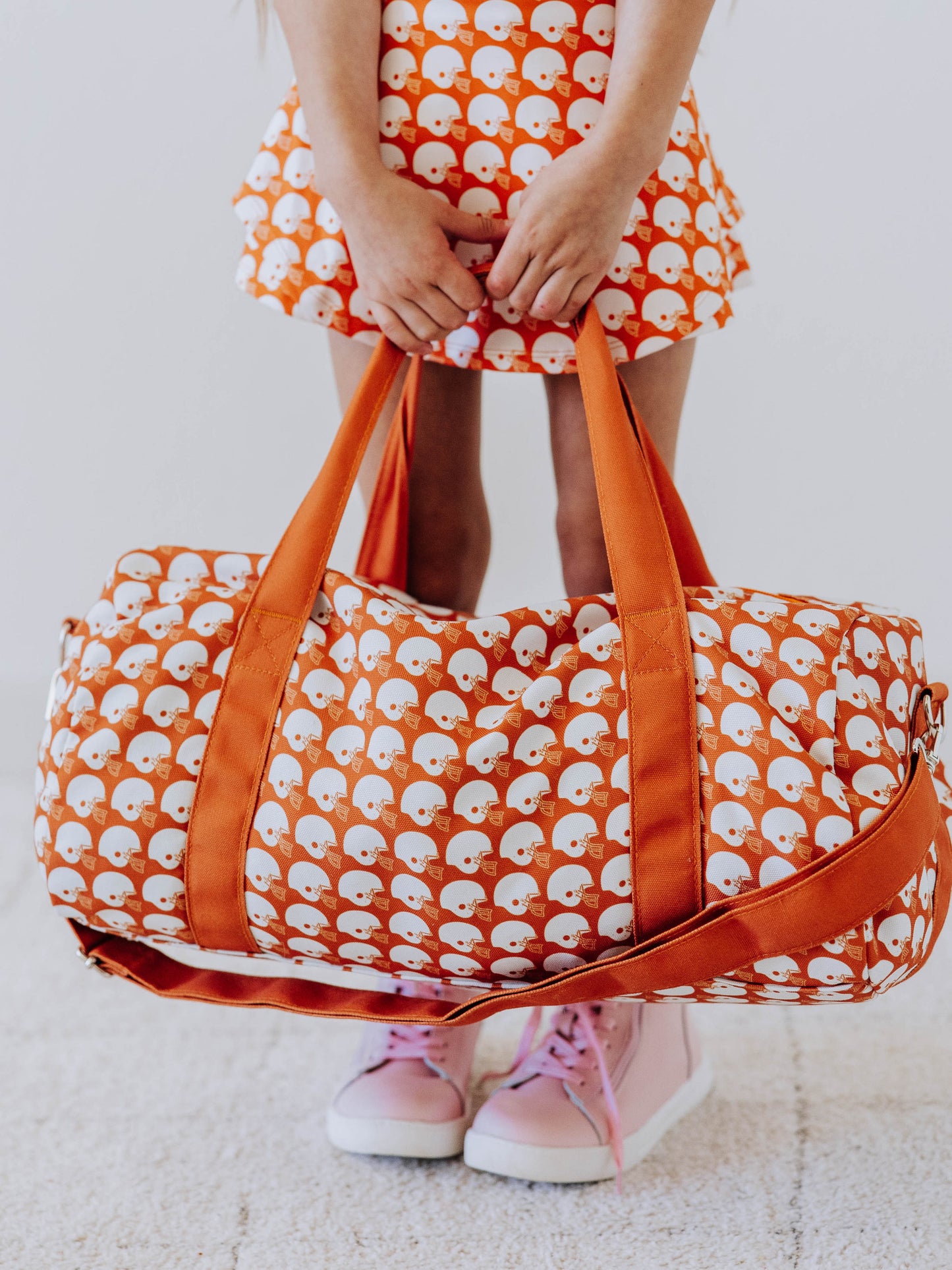 Everyday Duffle - Burnt Orange Blitz