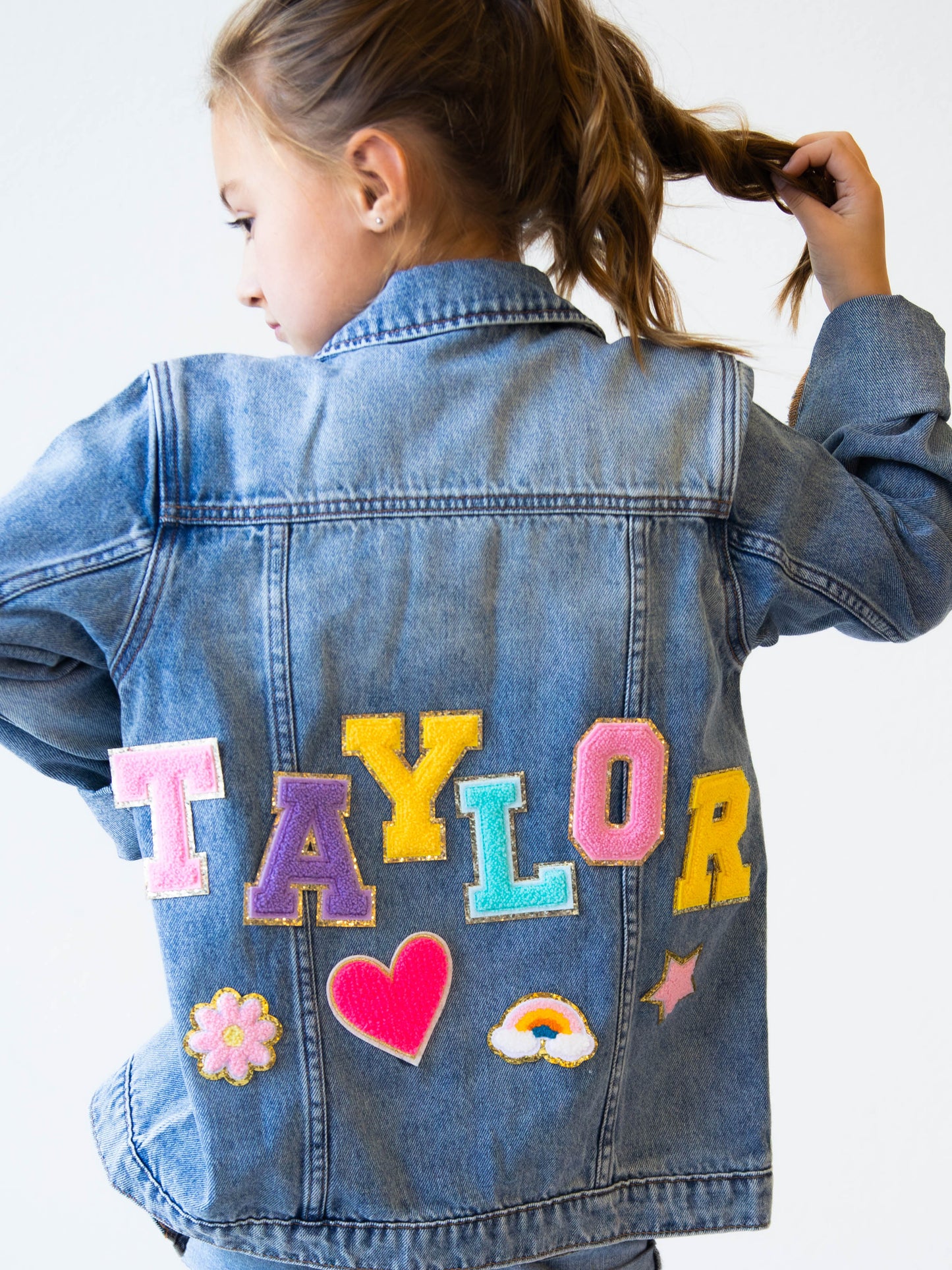 Letter Patch - Sunflower Yellow