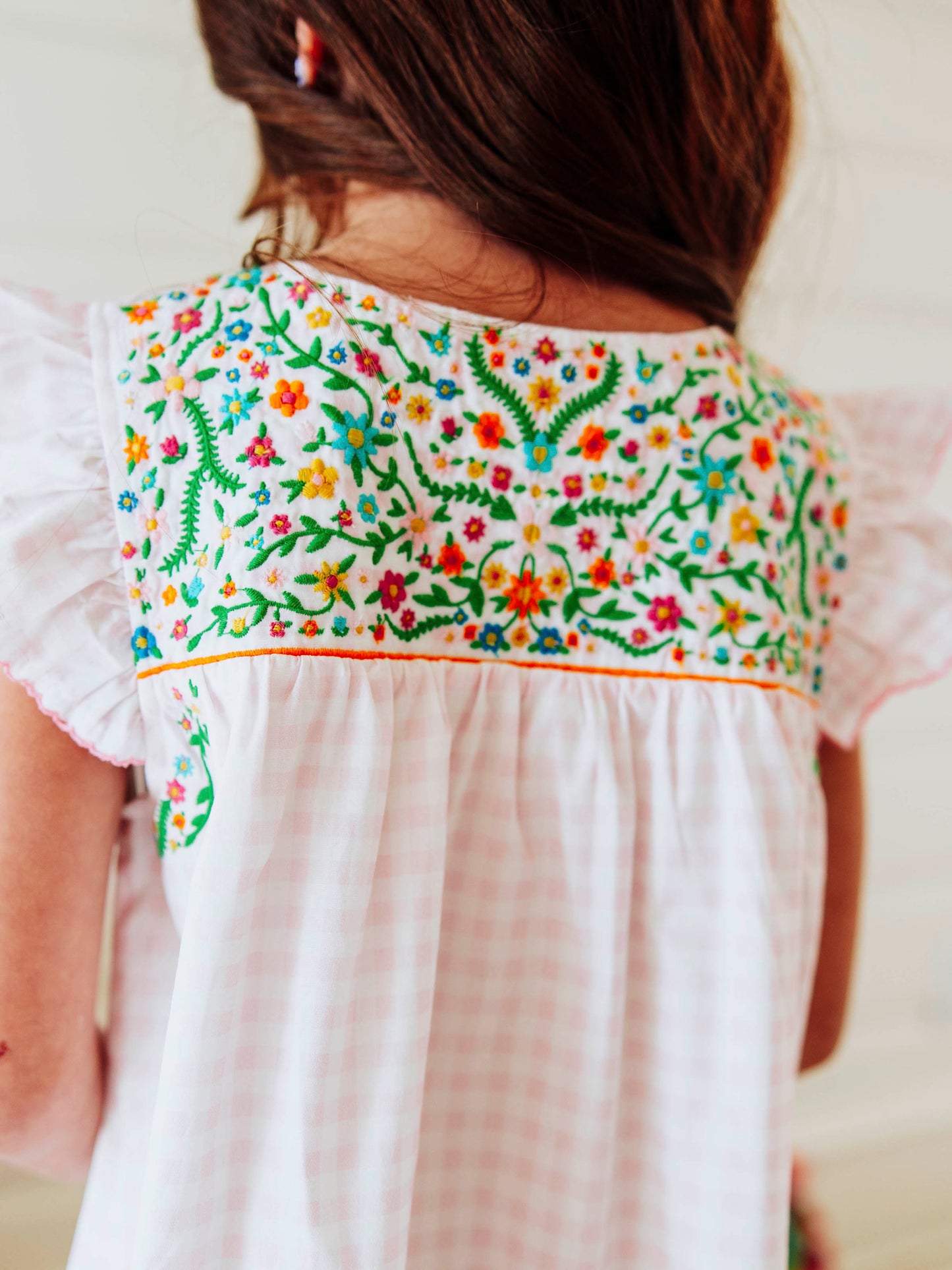 Flutter Dress - Floral Fiesta