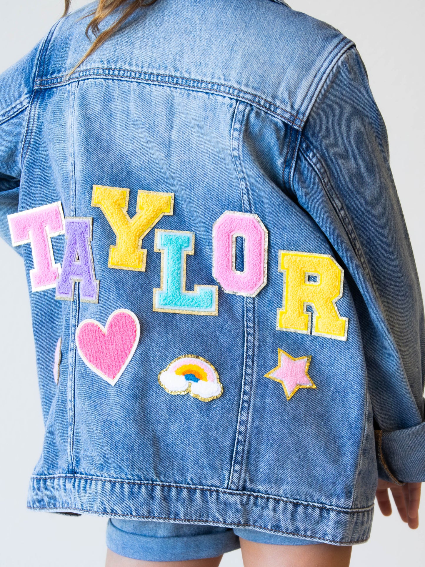 Letter Patch - Sunflower Yellow