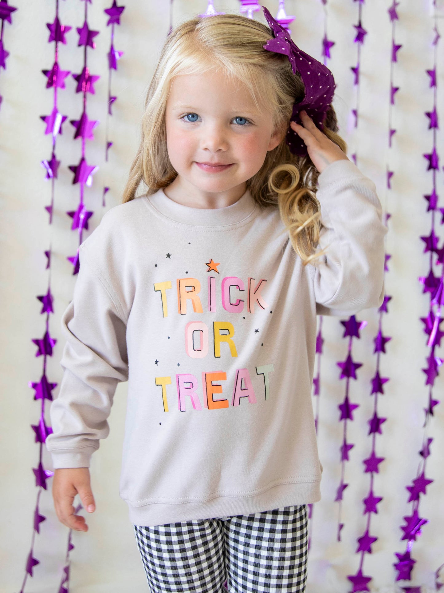 Warm Knit Sweatshirt - Trick or Treat