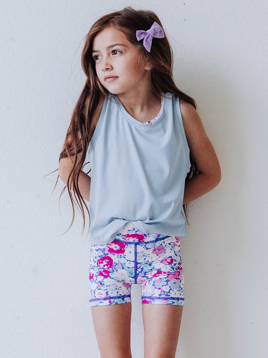 Racerback Tank Top - Glacial Blue