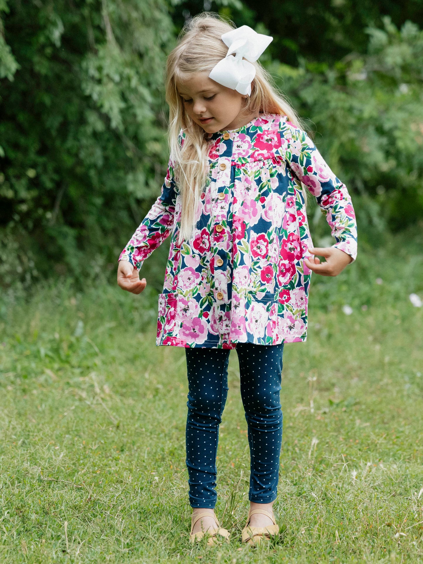 Out to Play Set - Purple Blooms