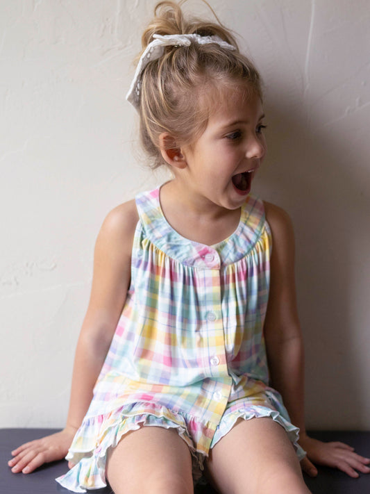 Cloud Flowy Set - Sunny Day Plaid