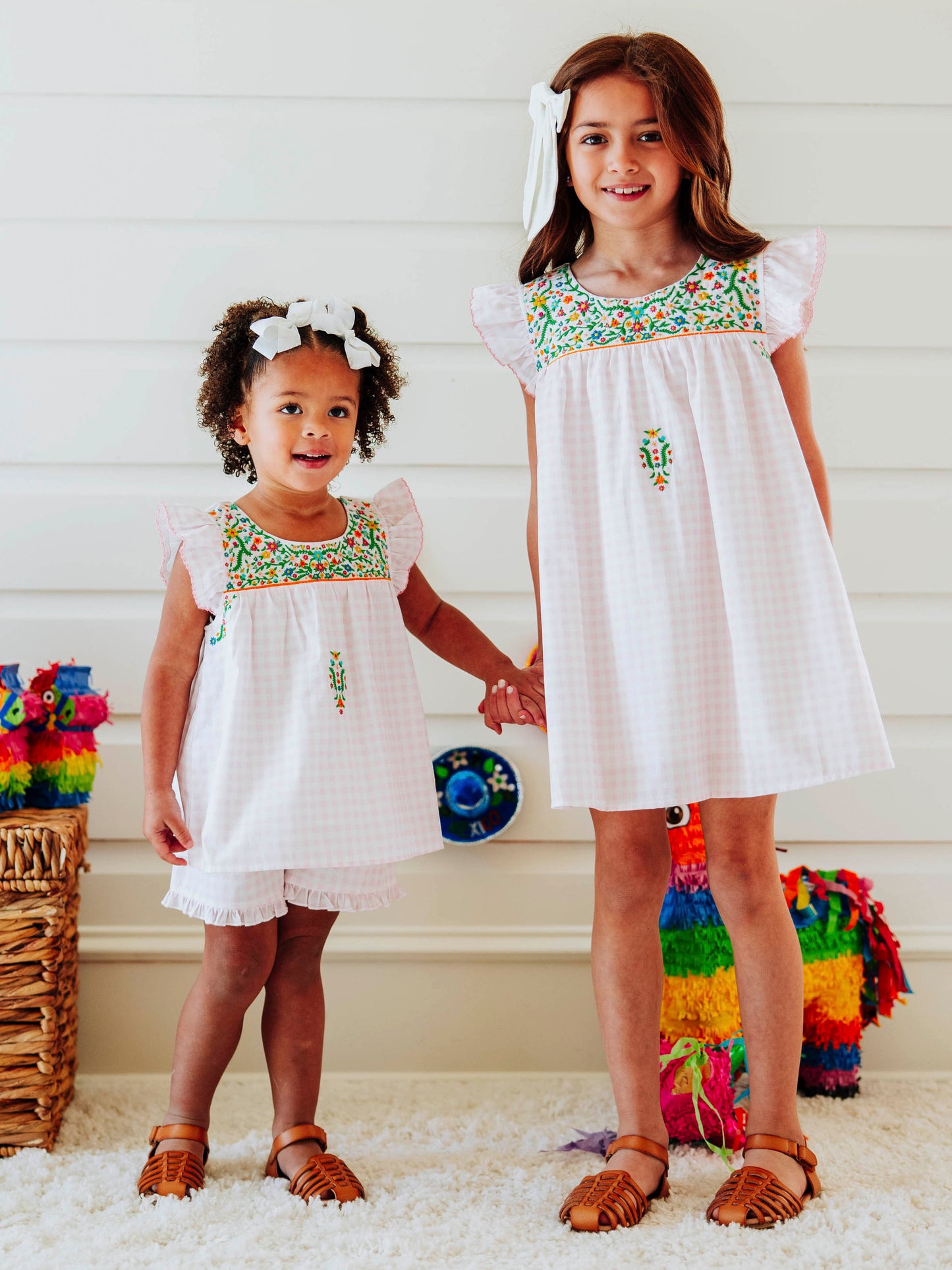 Flutter Dress - Floral Fiesta