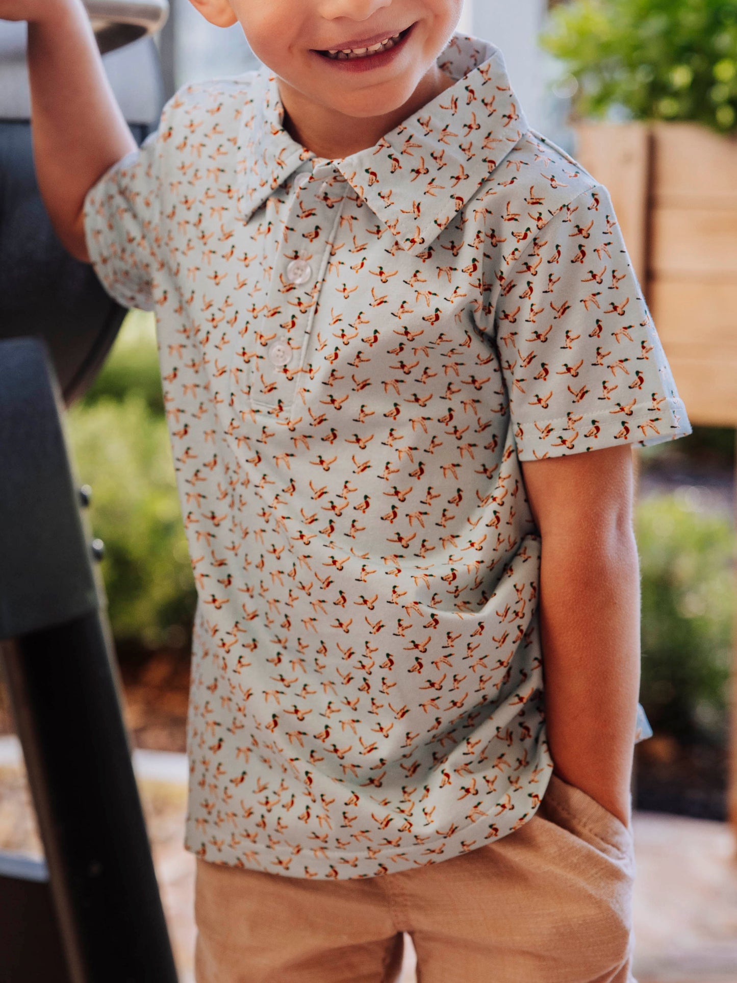 Polo Shirt - Fly Away Blue