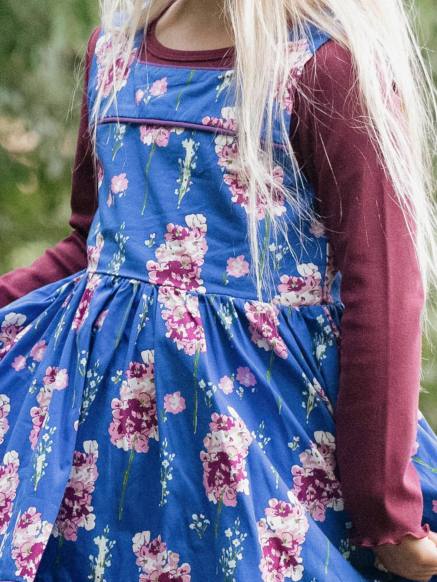 Frilled Sleeve Shirt - Solid Autumn Breeze