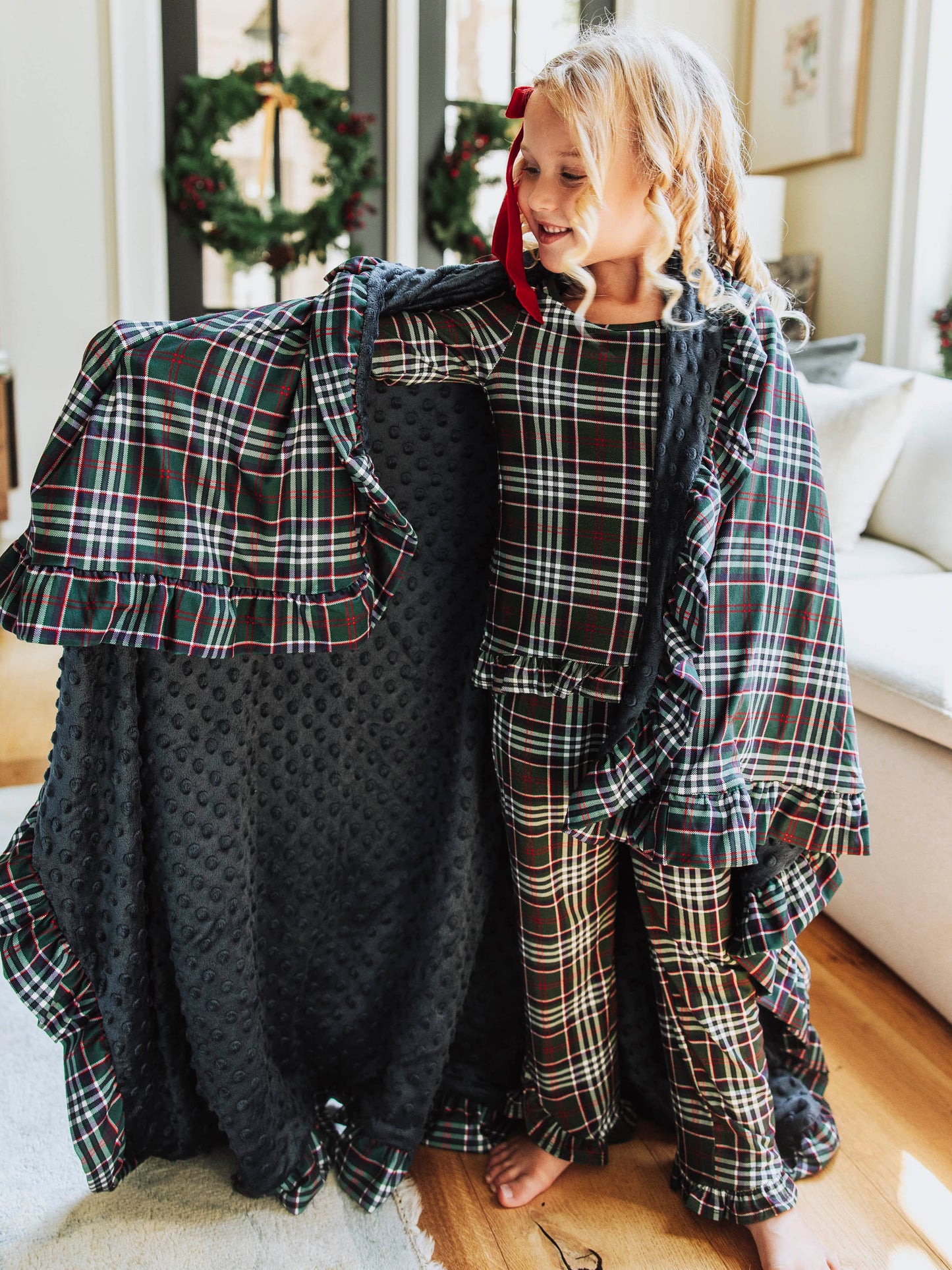 Dreamer Minky Blanket - Christmas Traditions