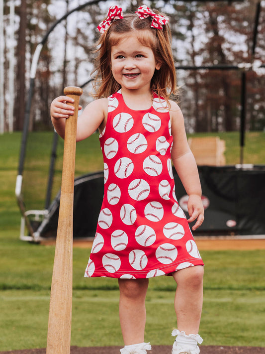 Racerback Tank Dress - Home Run