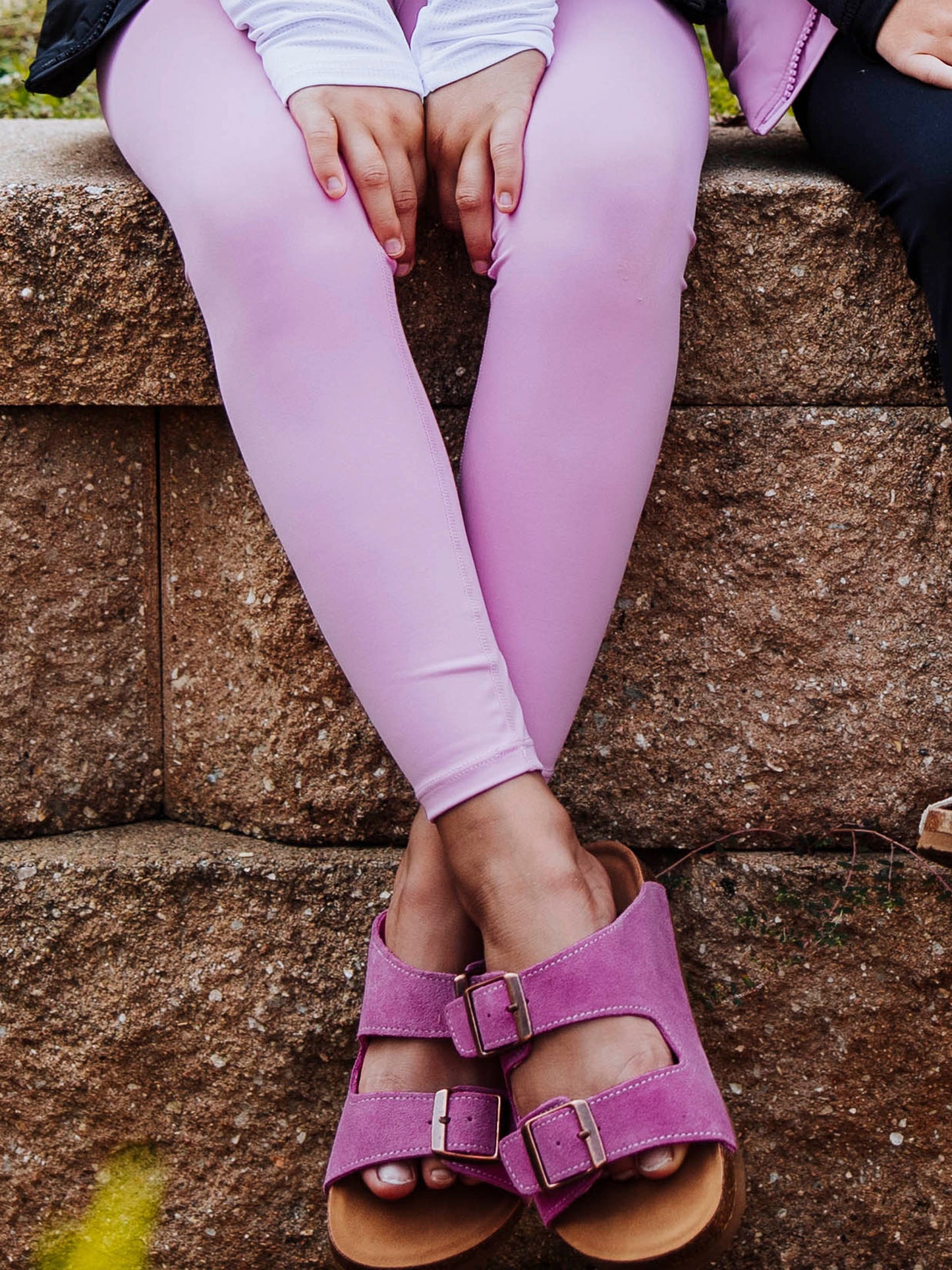 SweetHoney Suede Sandals - Light Magenta