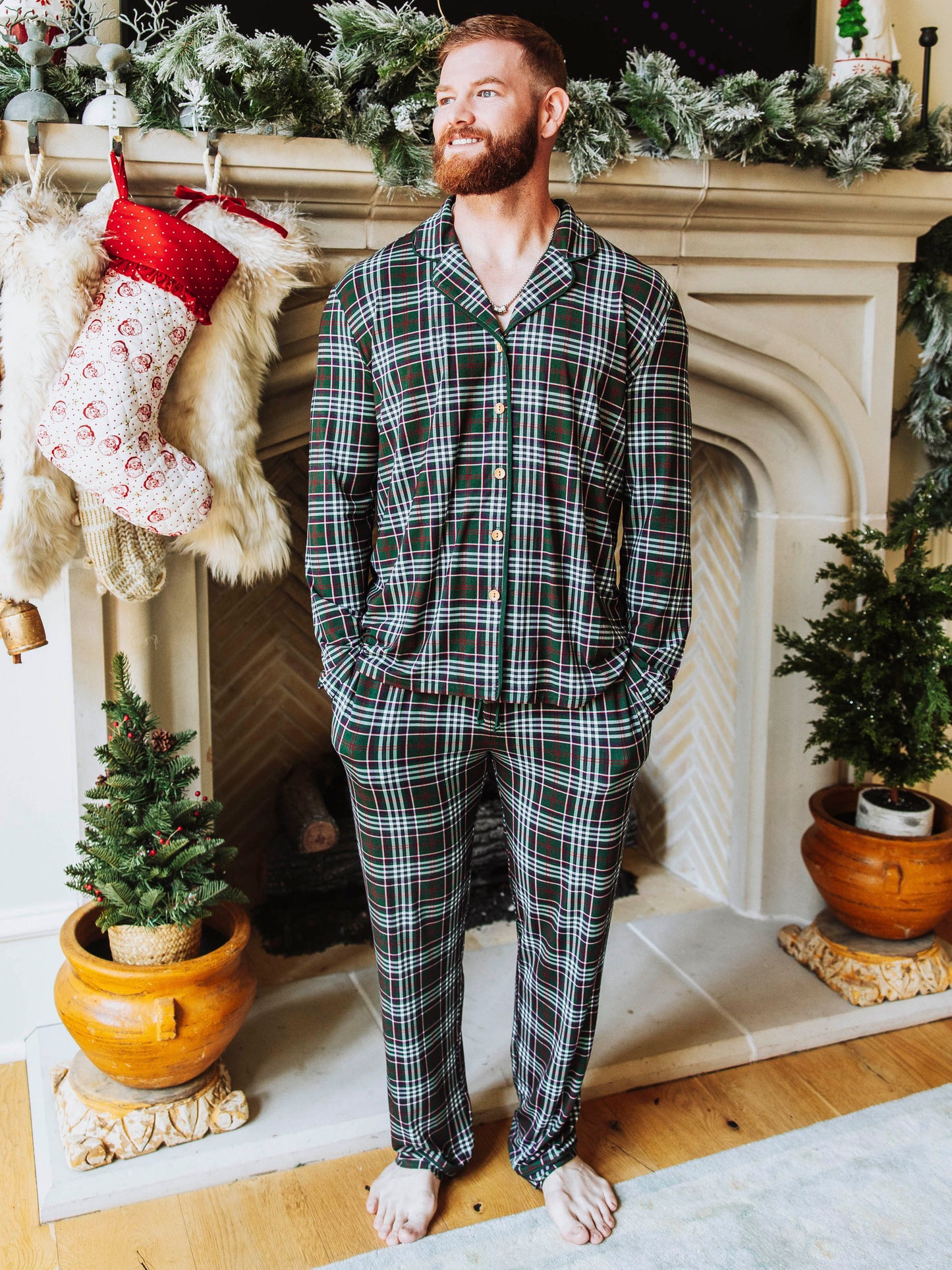 Adult Everyday Button Set - Christmas Traditions