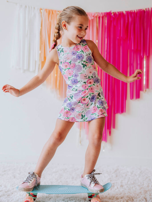 Active Skort Set - Soft Bliss