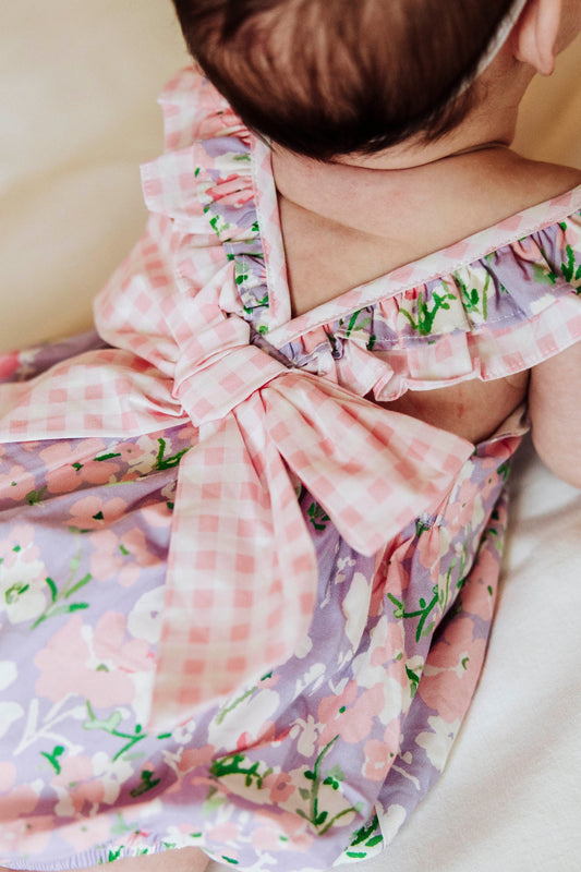 Flutter Bow Bubble - Pastel Blooms