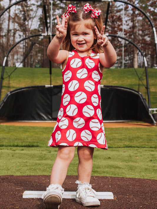 Racerback Tank Dress - Home Run