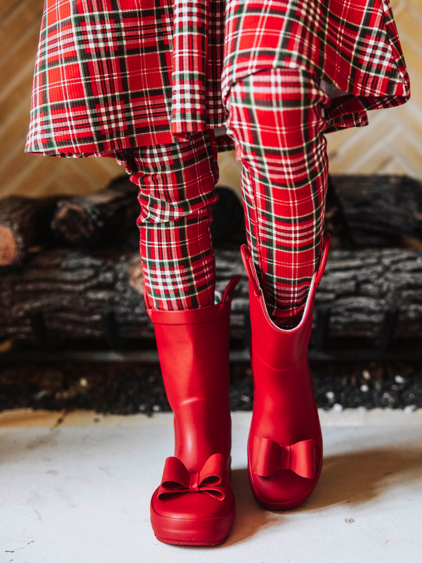 Cheery Rain Boots - Oh So Red