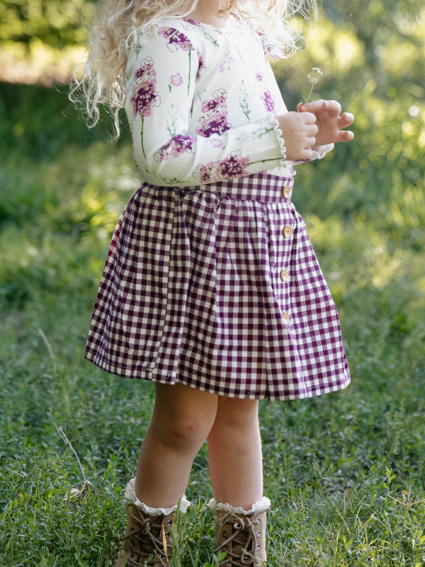Frilled Sleeve Shirt - Sweetly Autumn