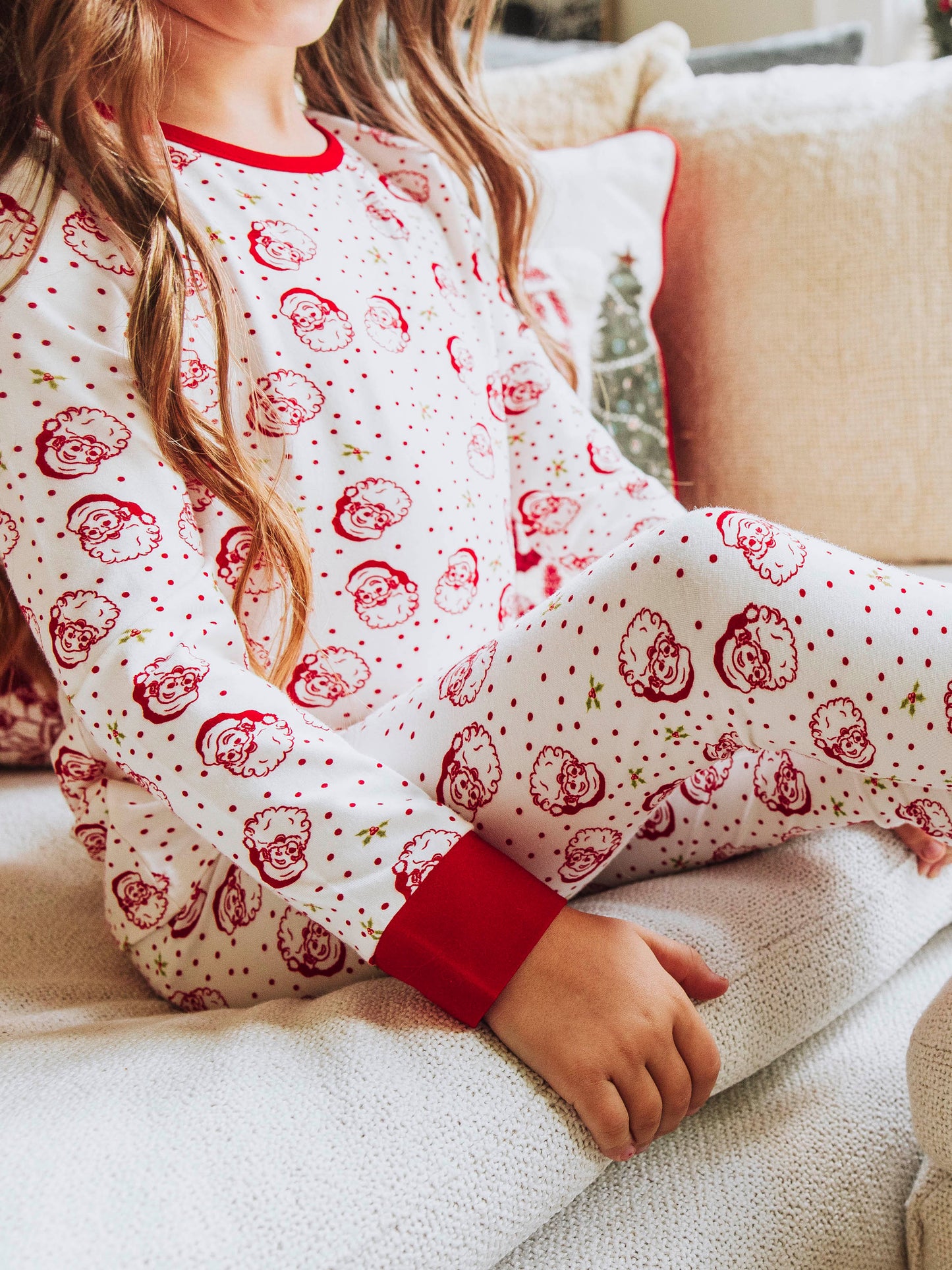 Cloud Fitted Pajamas - St. Nick