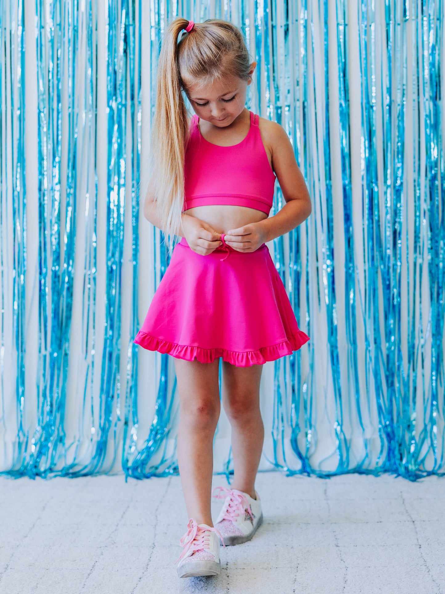 Empower Crop - Fuchsia