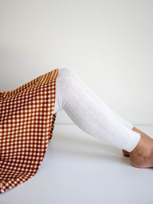 Footless Tights - Eggshell