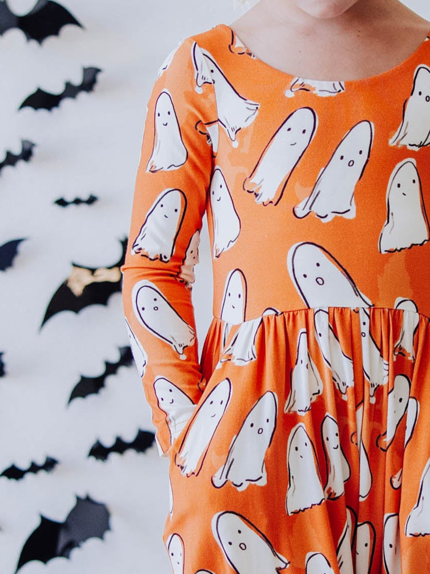 Leggy Romper - Spooky Ghost Hunt