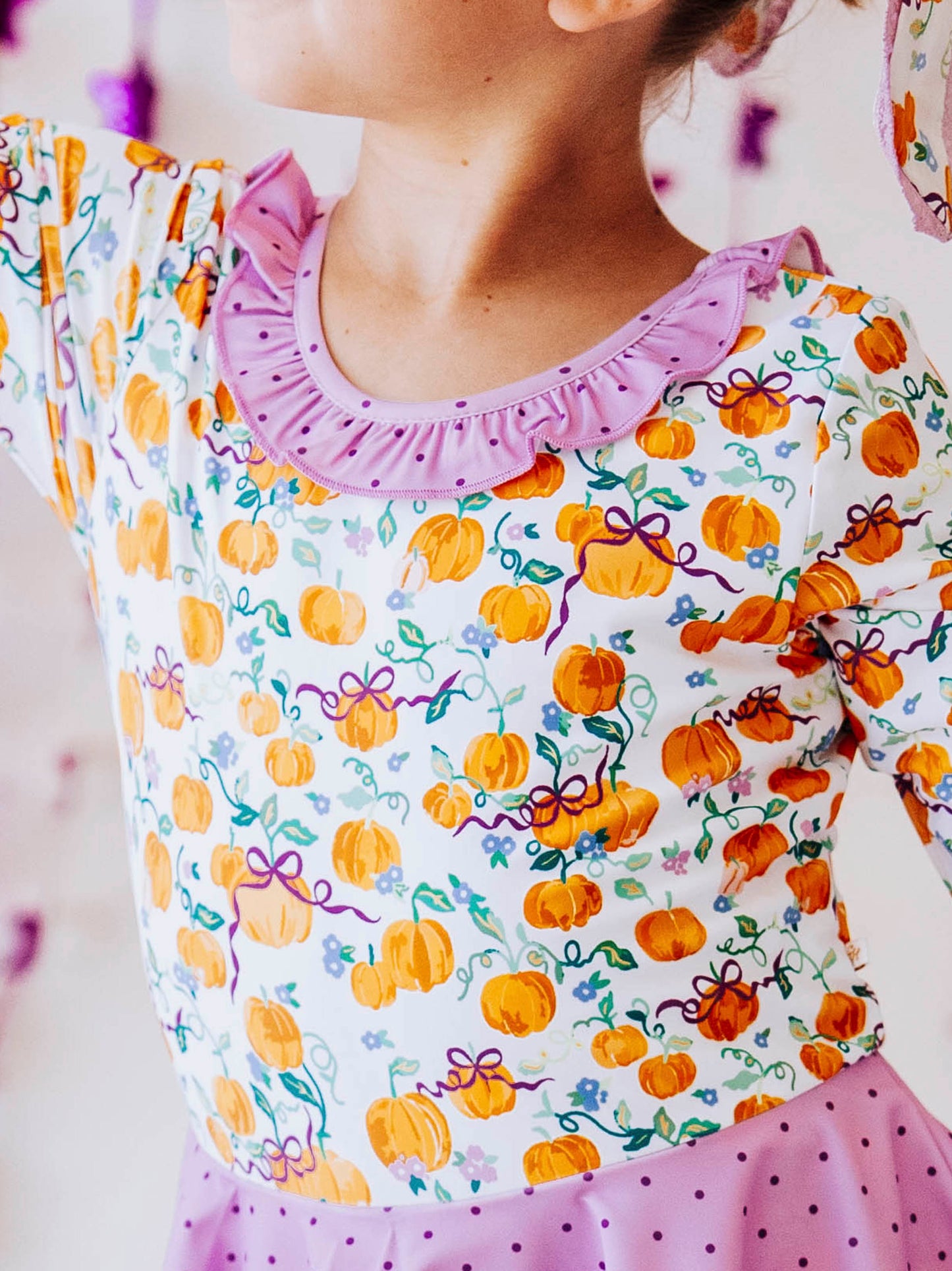 Skirted Leotard - Little Pumpkin Princess