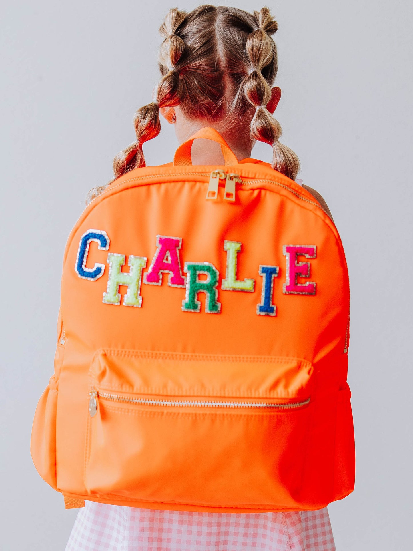 Retro Backpack - Sunburst Orange