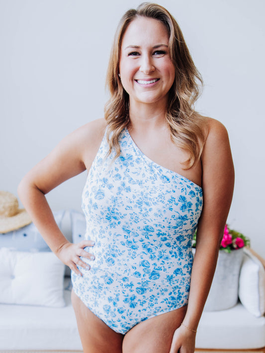Women's Madelyn One Piece - Blooming Blues