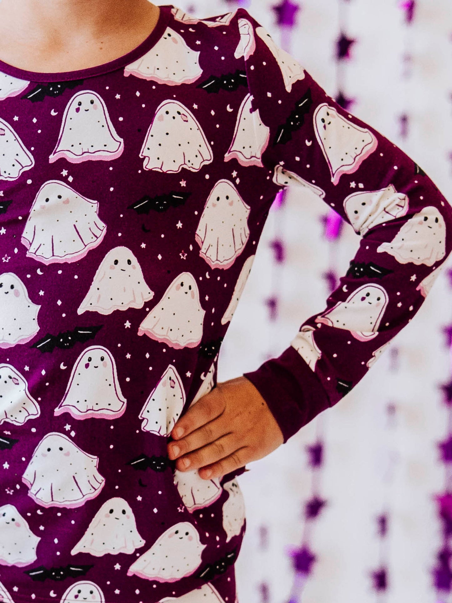Cloud Fitted Pajamas - BOO!
