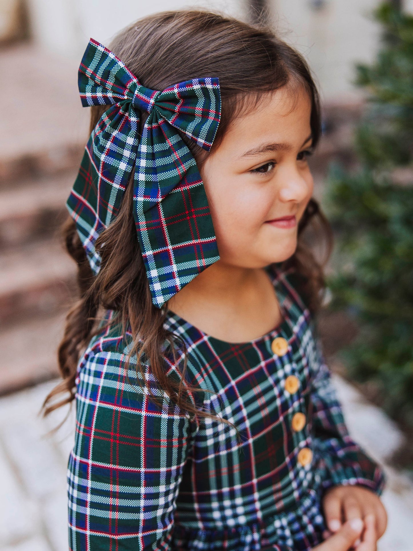 Small Long Tail Bow - Christmas Traditions