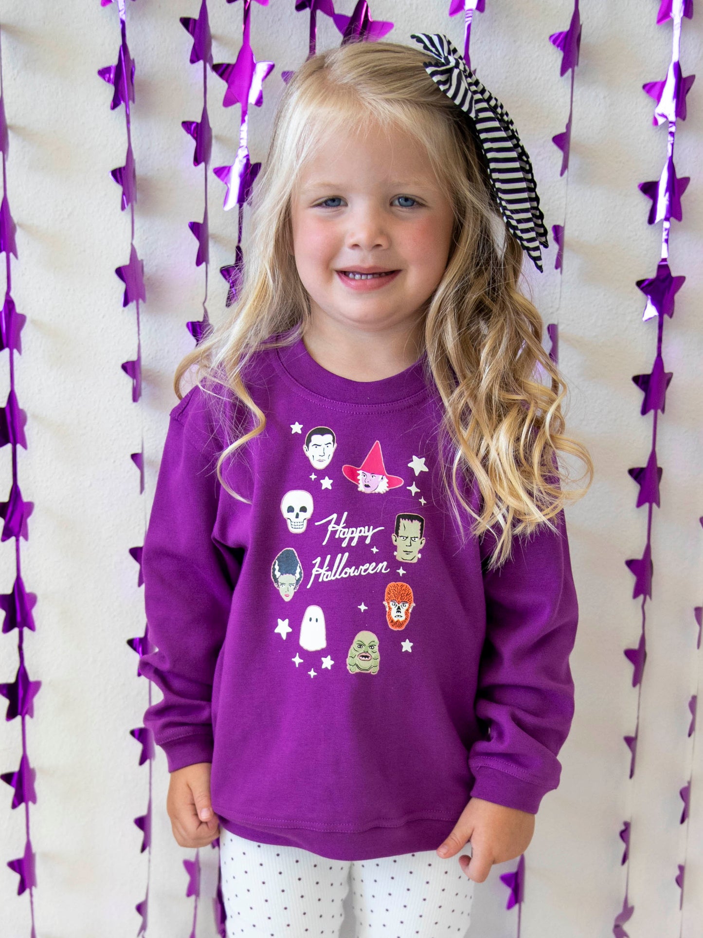 Warm Knit Sweatshirt - Monster Madness