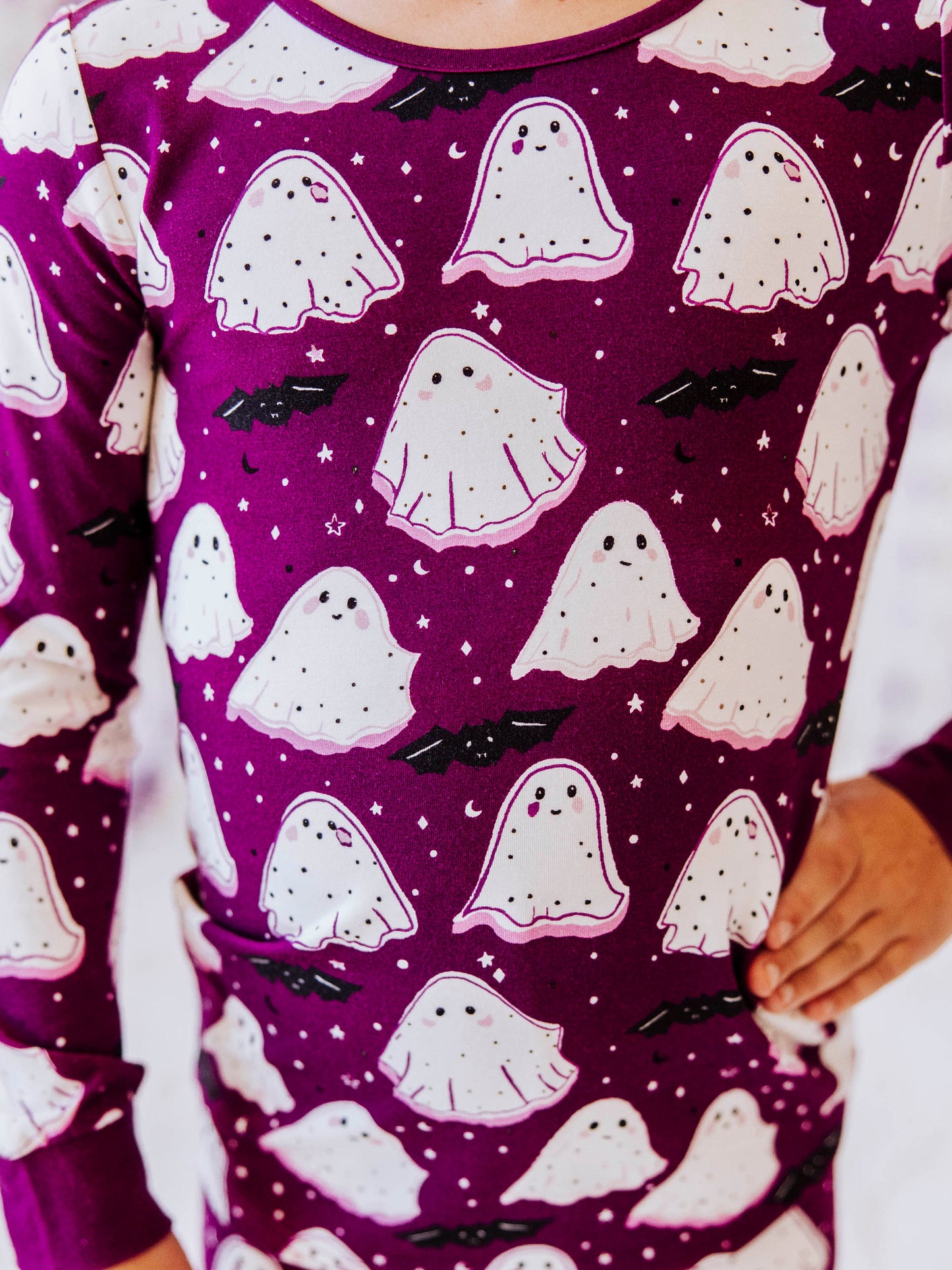 Cloud Fitted Pajamas - BOO!