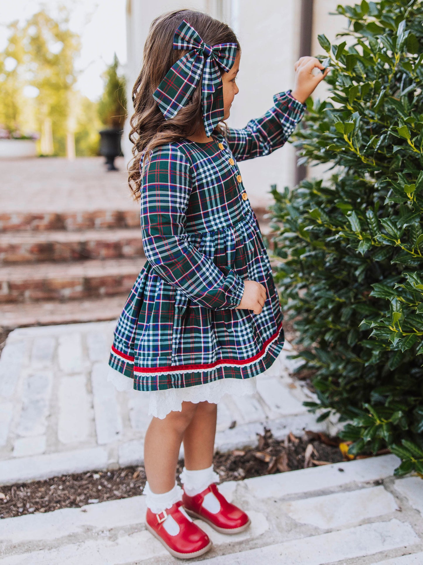 Margo Dress - Christmas Traditions (Size Up)