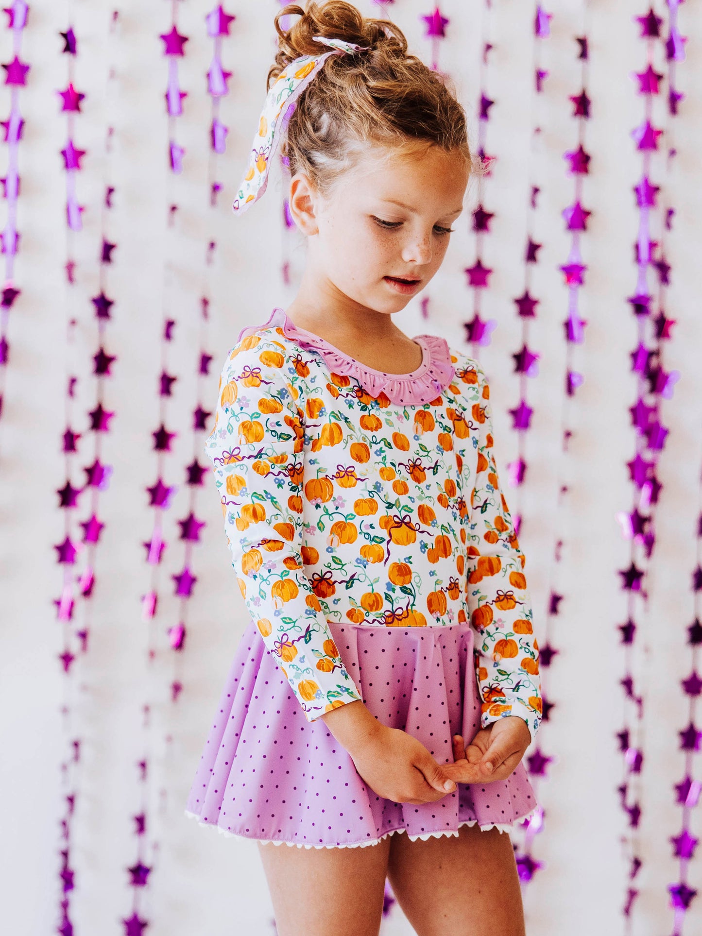 Skirted Leotard - Little Pumpkin Princess