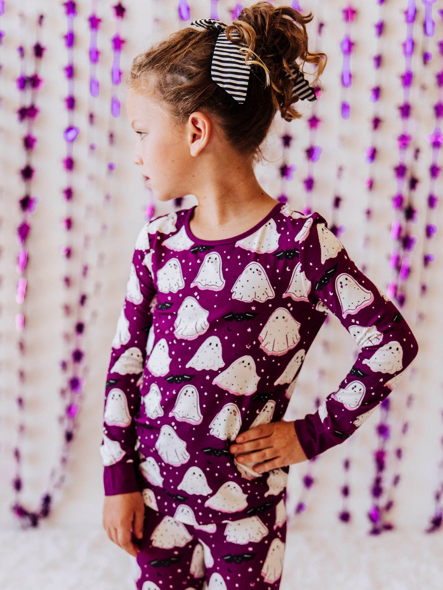 Cloud Fitted Pajamas - BOO!