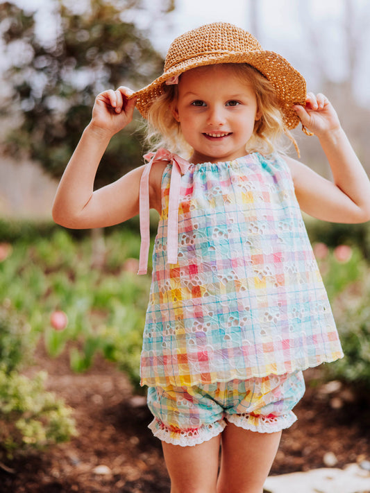 Lace Play Set - Sunny Day Plaid