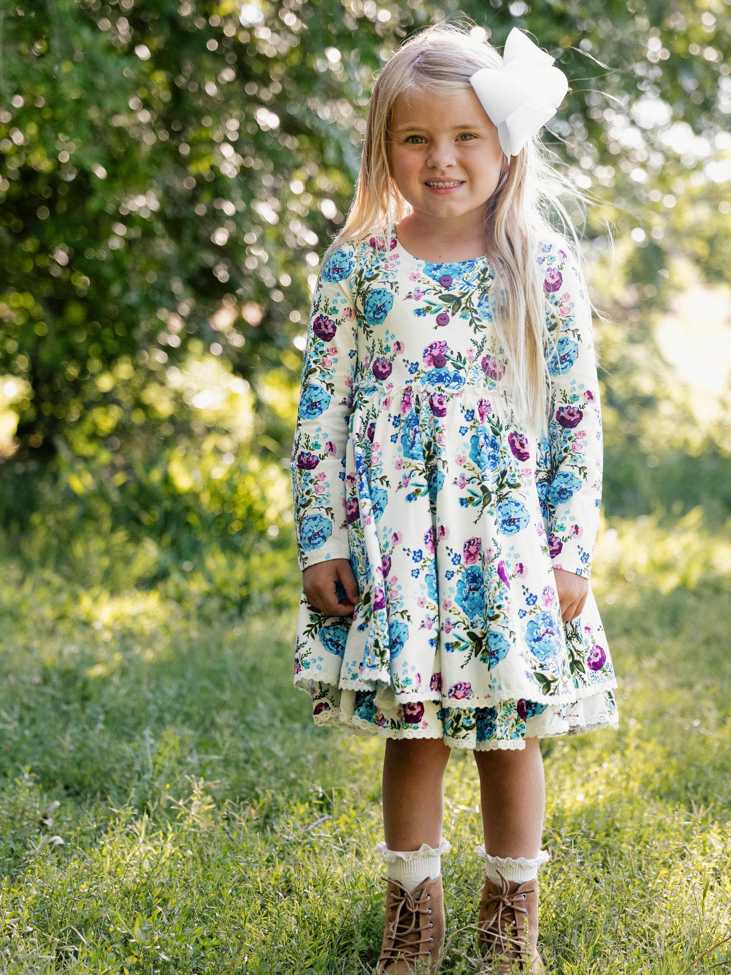 Hazel Dress - Autumn Breeze
