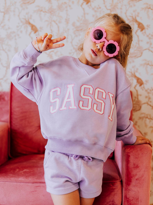 Sweat Set - Sassy Purple