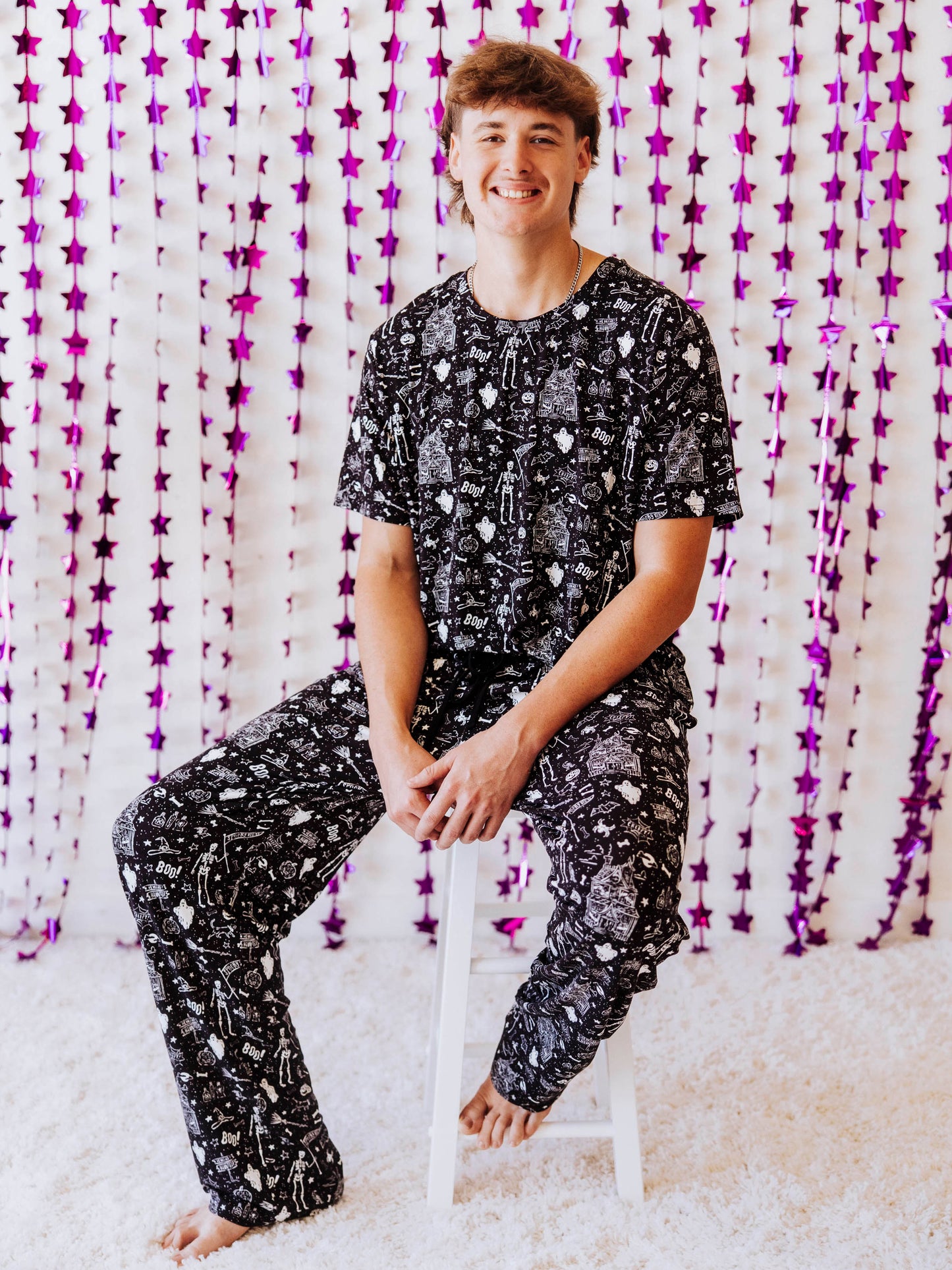 Men's Cloud Pajama Set - All Hallows Eve